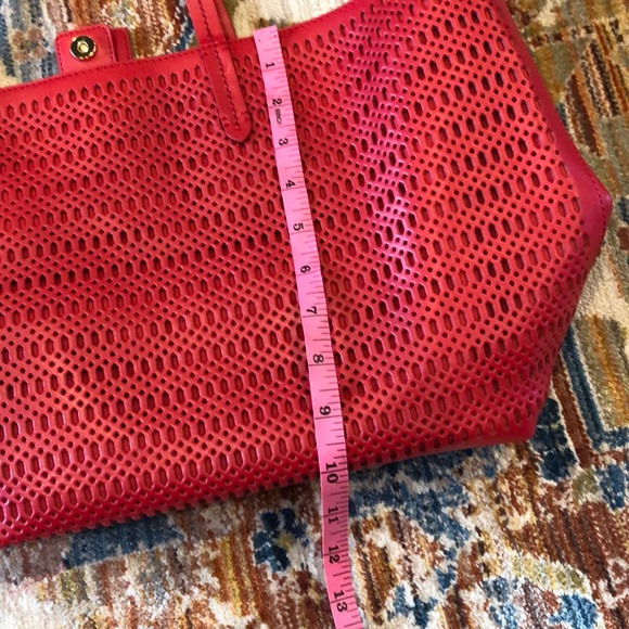 Red Genuine Leather Bag - Picture 8 of 9